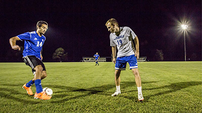 Monarch HDX field flypack captures on-campus soccer game