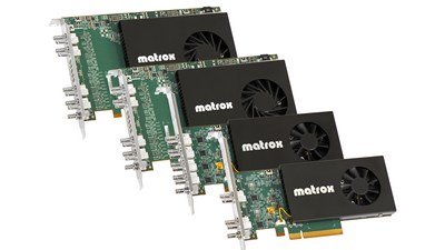 Matrox multi-channel, reconfigurable 12G/6G/3G SDI I/O