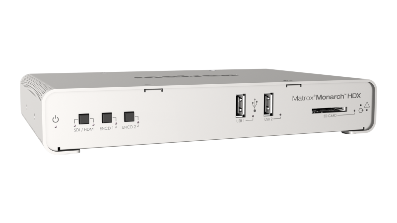 Monarch HDX | Dual-Channel H.264 Encoder For Broadcast | Matrox Video