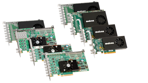 SDI Input/Output Video Cards Family