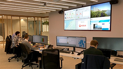 VolkerWessels Telecom selects Matrox QuadHead2Go multi-monitor controllers