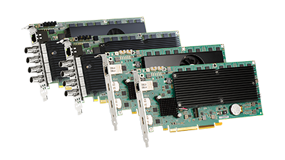 Matrox Mura IPX 12G-SDI and Mura IPX 4K DisplayPort cards