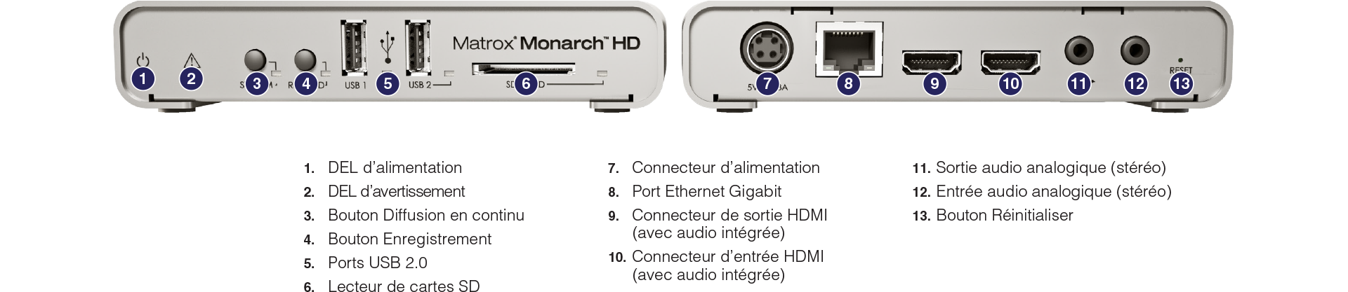 Monarch HD Label FR