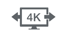 4k single channel icon