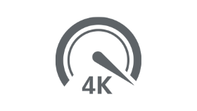 4k zero latency pad icon 