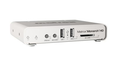 Monarch HD | Streaming & Recording Appliance | Matrox Video