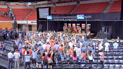Oklahoma State University streams convocation with Matrox Monarch HDX encoder