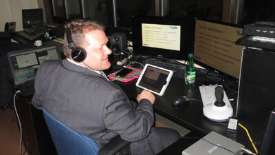 Monarch LCS live in action at SMPTE