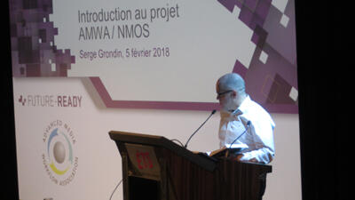 SMPTE presentation streamed and recorded with Monarch LCS