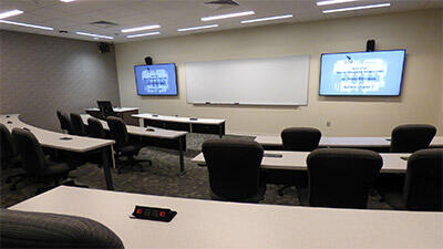 Distance learning lectures captured by the Monarch HD encoding appliance