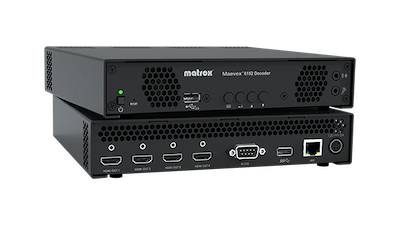 Matrox Maevex 6152 Quad 4K Decoder Appliance