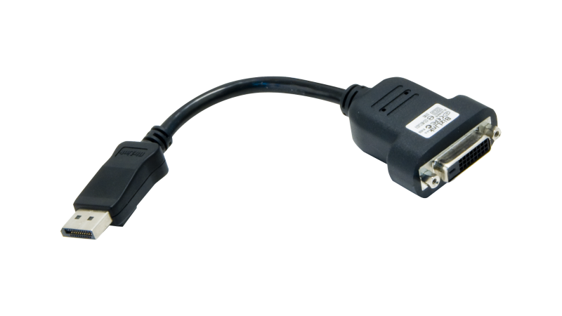 DisplayPort to DVI-D single link adapter