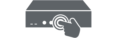 Matrox QuadHead2Go on-device buttons icon