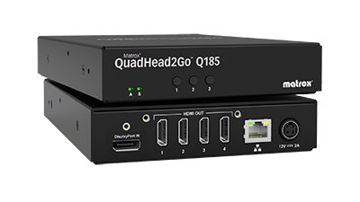 Matrox QuadHead2Go Q185 Multi-Monitor Controller Appliance