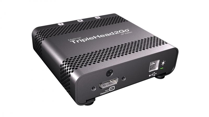 TripleHead2Go DP Edition | External Multi-Display Adapter | Matrox