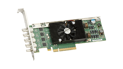 Matrox DSX LE5 Q25 SMPTE ST 2110 25 GbE NIC Card