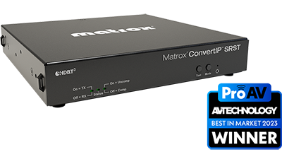 ConvertIP SRST ProAV Award