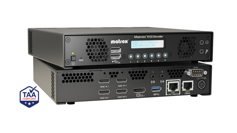 Maevex 6122 Dual 4K Encoder