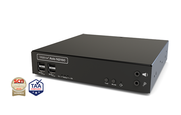 Avio 2 2025 Best of Show TAA Compliant
