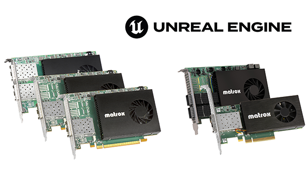ST 2110 NICs Unreal Engine