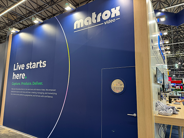 IBC 2025 Matrox Video Booth
