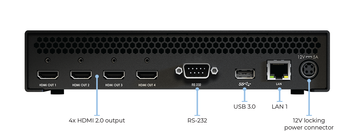 Maevex 6152 Decoder Back Label