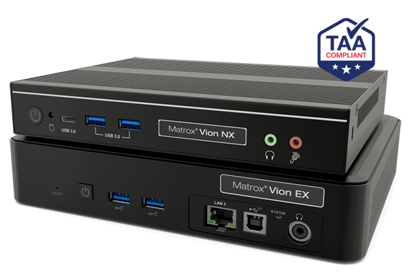 Matrox Vion Family TAA Compliant