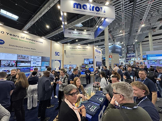 ISE 2026 Matrox Video Booth