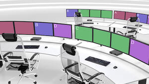 Control room showing Extio 3 Aggregator Mode
