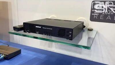 Thumbnail image of video: ISE 2020 - Matrox Features Maevex & Monarch Series Encoders and Decoders for Web Streaming