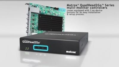 Matrox® QuadHead2Go™ Multi-Monitor On-Device Buttons Demonstration