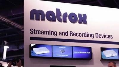 Thumbnail image of video: Matrox Unveils Monarch HDX Broadcast H.264 Encoder at NAB 2015